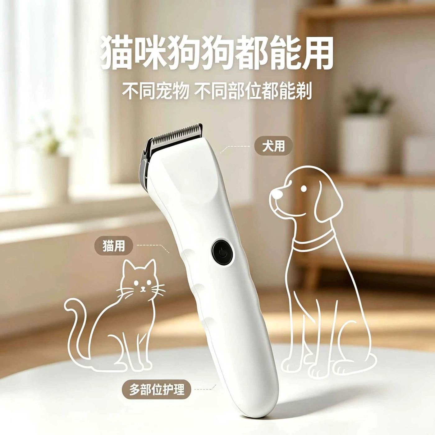 Pet electric clipper — model 20261718